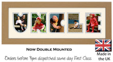 Uncle Photo Frame - Uncle Photo Frame 71A 450mm x 151mm mount size  , Choices of frames & Borders
