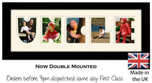 Uncle Photo Frame - Uncle Plain Word Photo Frame 899A 450mm x 151mm mount size  , Choices of frames & Borders