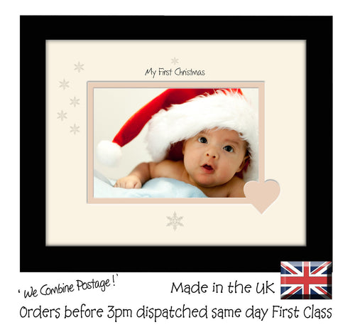 My First Christmas Landscape photo frame 6