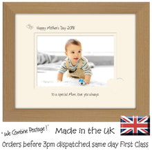 Mum Photo Frame Mother’s Day Landscape Double Mount 1200F 6x4 Photo 9"x7" mount size  , Choices of frames & Borders