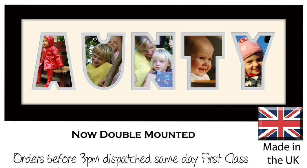 Aunty Photo Frame - Aunty Photo Frame 1270A 450mm x 151mm mount size  , Choices of frames & Borders