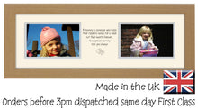 Mummy Photo Frame Two Box Hands and Heart photo frame 6"x4" photos 1217A 45cm x 15.1cm mount size  , Choices of frames & Borders