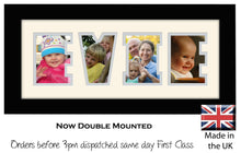 Evie Photo Frame - Evie Name Word Photo Frame 1315-BB 375mm x 151mm mount size  , Choices of frames & Borders