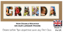 Granda Photo Frame Word Photo frame 1249-CC 545mm x 151mm mount size  , Choices of frames & Borders