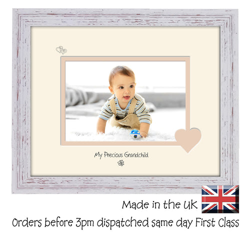 Grandchild Photo Frame - My precious Grandchild Landscape photo frame 6