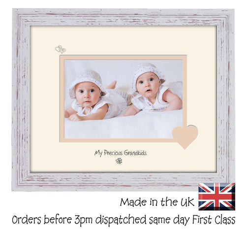 Grandkids Photo Frame - My precious Grandkids Landscape photo frame 6