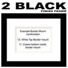 Granny & Grandad Photo Frame - Granny and Grandad… ...and me! Portrait photo frame 6"x4" photo 1012F 9"x7" mount size  , Choices of frames & Borders