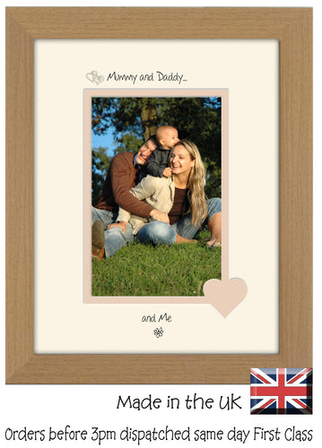 Mummy & Daddy Photo Frame - Mummy and Daddy… ...and me! Portrait photo frame 6