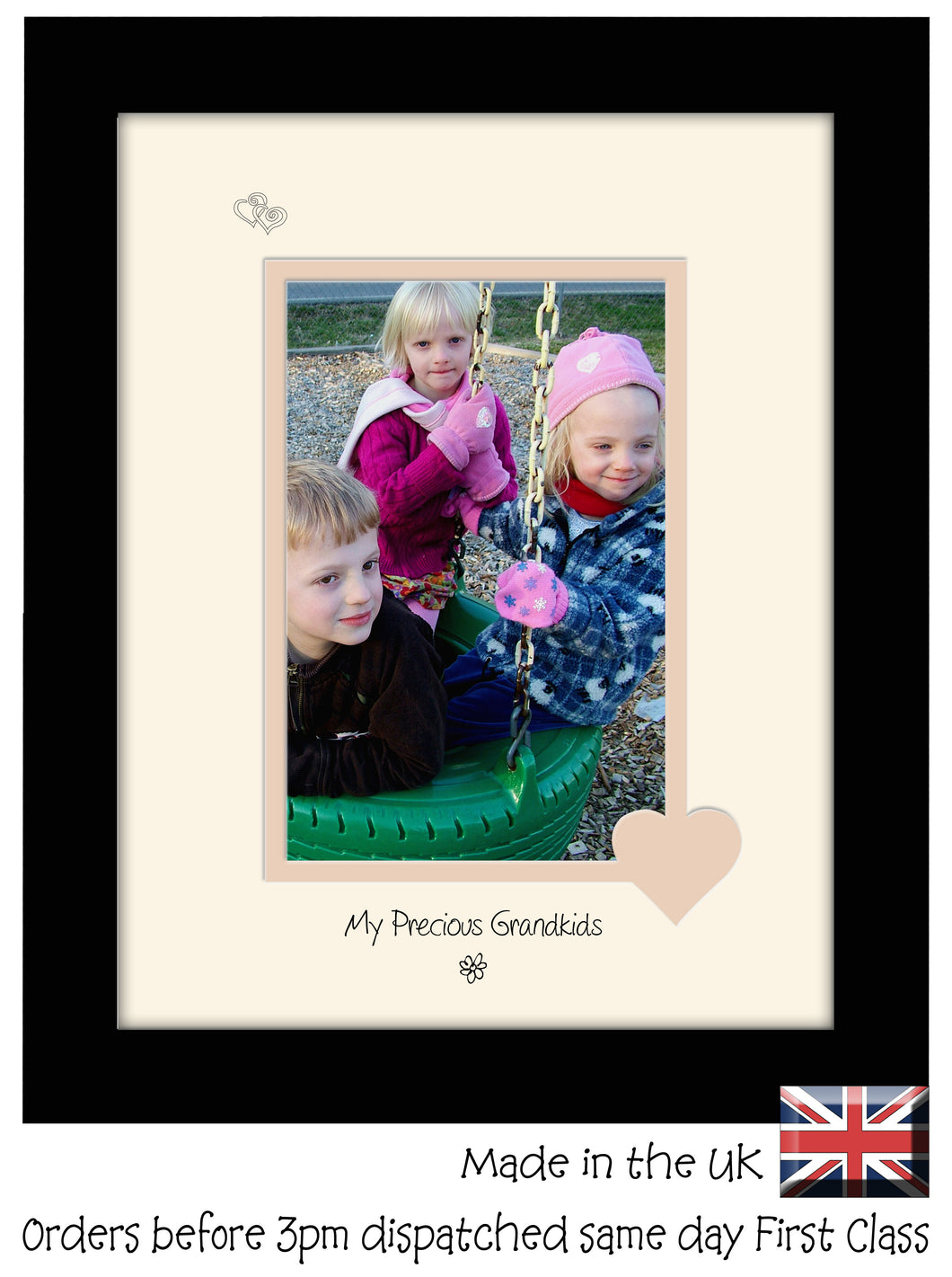 Grandkids Photo Frame - My precious Grandkids Portrait photo frame 6