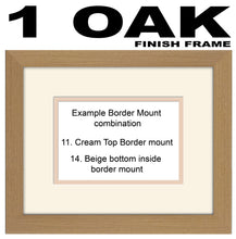 6th Birthday Photo Frame - 6th Birthday with Heart Landscape photo frame 1169F 9"x7" mount size  , Choices of frames & Borders