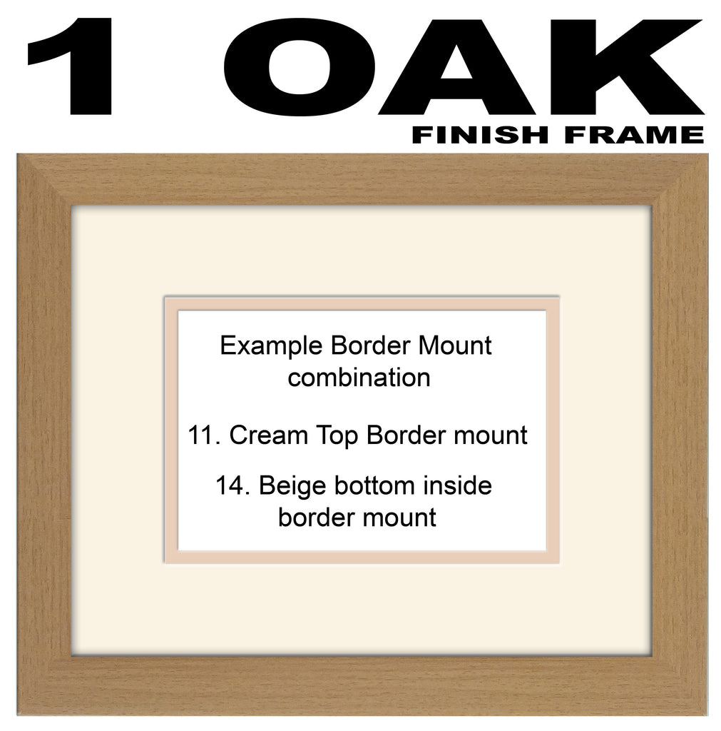 65th Birthday Anniversary Double Mounted Photo Frame 855A 450mm x 151m ...