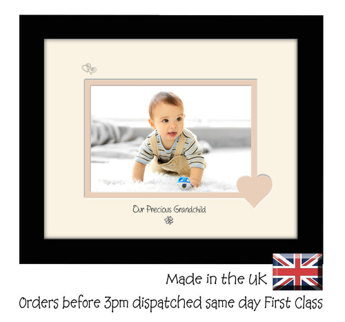 Grandchild Photo Frame - Our precious Grandchild Landscape photo frame 6