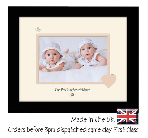 Grandchildren Photo Frame - Our precious Grandchildren Landscape photo frame 6