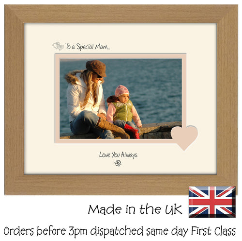 Mam Photo Frame - To a Special Mam... Love you Always Landscape photo frame 6