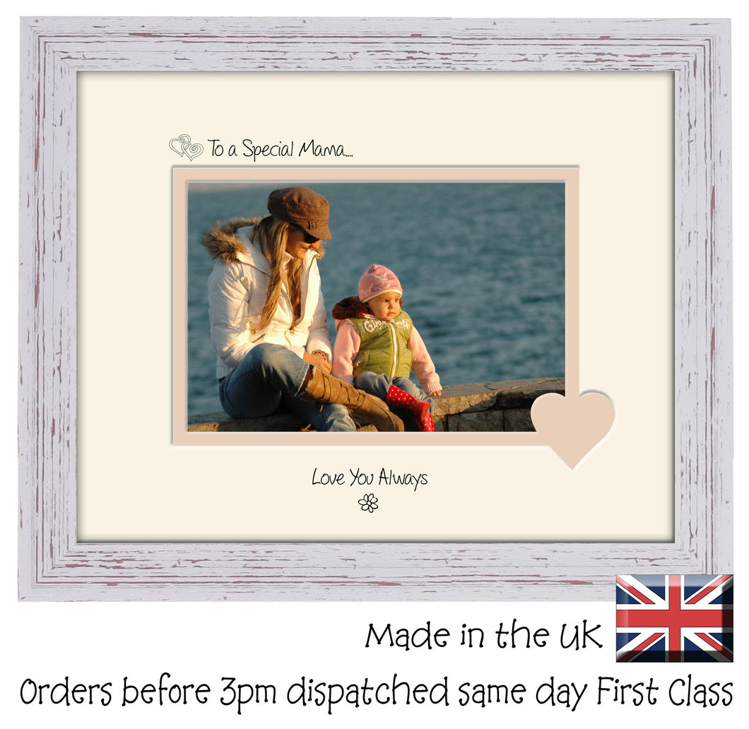Mama Photo Frame - To a Special Mama... Love you Always Landscape photo frame 6