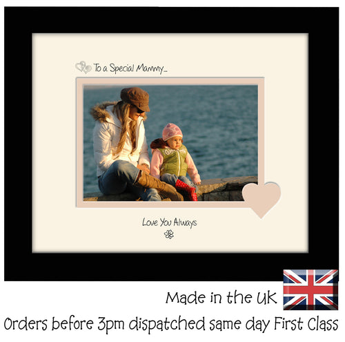 Mammy Photo Frame - To a Special Mammy... Love you Always Landscape photo frame 6