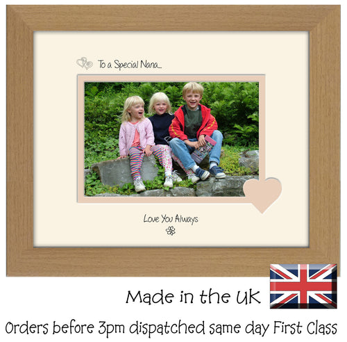 Nana Photo Frame - To a Special Nana... Love you Always Landscape photo frame 6