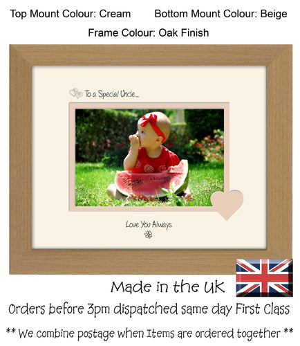 Uncle Photo Frame - To a Special  Uncle Love you always 6